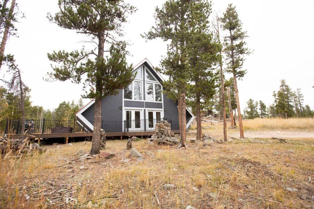 Little Gem Lodge Unique Mtn A-Frame W Hot Tub Black Hawk Exterior foto
